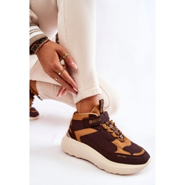 Zapatillas Deportivas Mujer Sistema Memory Foam Big Star KK274404 Marrón 5