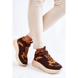 Zapatillas Deportivas Mujer Sistema Memory Foam Big Star KK274404 Marrón 1
