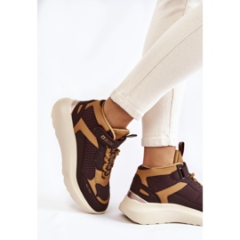 Zapatillas Deportivas Mujer Sistema Memory Foam Big Star KK274404 Marrón 4