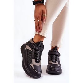Zapatillas deportivas de mujer Memory Foam System Big Star KK274403 Negro 1