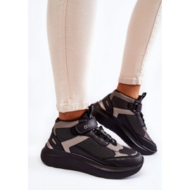 Zapatillas deportivas de mujer Memory Foam System Big Star KK274403 Negro 2