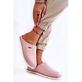 Pantuflas Abrigadas Domésticas Inblu CS-34-023 Rosa rosado 2