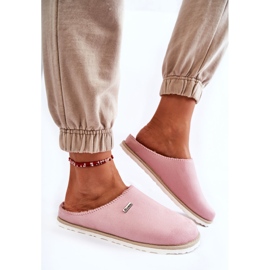 Pantuflas Abrigadas Domésticas Inblu CS-34-023 Rosa rosado 4