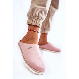 Pantuflas Abrigadas Domésticas Inblu CS-34-023 Rosa rosado 5