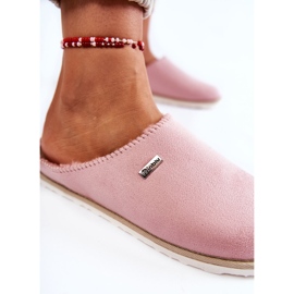 Pantuflas Abrigadas Domésticas Inblu CS-34-023 Rosa rosado 3