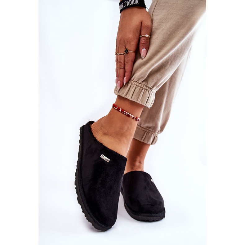 Pantuflas Abrigadas Domésticas Inblu CS-34-014 Negro 1