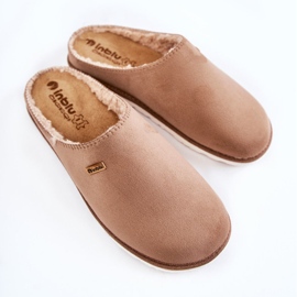 Pantuflas Abrigadas Domésticas Inblu CS-34-011 Beige 6