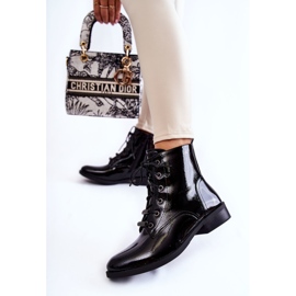 S.Barski Botas Cálidas Mujer Clásicas Lacadas Negras Grimma negro 2 S.Barski Botas Cálidas Mujer Clásicas Lacadas Negras Grimma negro 2