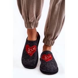 Zapatillas casa Big Star KK276019 Negro y Rojo 1