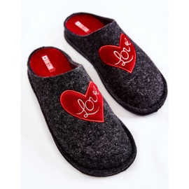 Zapatillas casa Big Star KK276019 Negro y Rojo 4