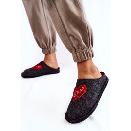 Zapatillas casa Big Star KK276019 Negro y Rojo 5