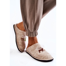 Zapatillas casa Big Star KK276016 Beige 6