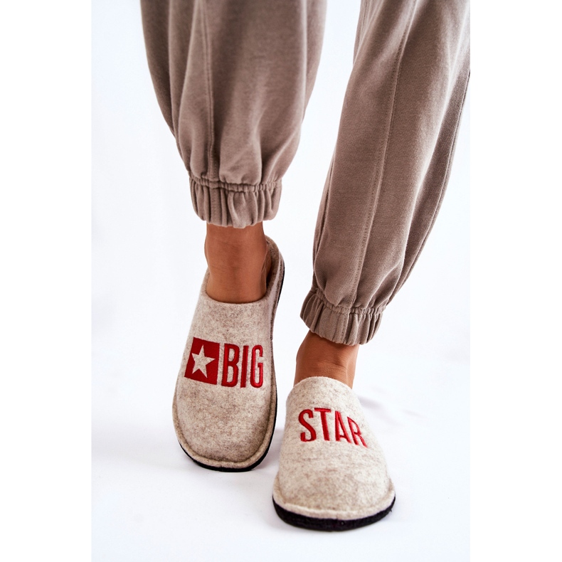 Zapatillas casa Big Star KK276021 Beige 1
