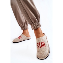 Zapatillas casa Big Star KK276021 Beige 4