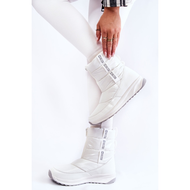 Botas de nieve para mujer Big Star KK274393 Blanco 2