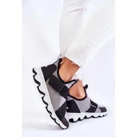 Sneakers de Mujer Big Star KK274546 Gris-Negro 4