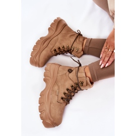 Botas Mujer Memory Foam Big Star KK274366 Beige 10