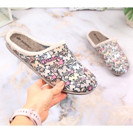 Pantuflas de mujer con inserto extraíble multicolor Inblu 5