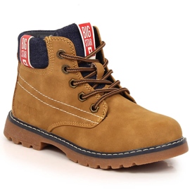 Botas de niño insuladas camel Big Star KK374130 amarillo 3