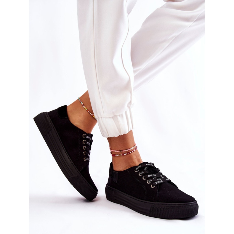 Zapatillas Mujer Memory Foam System Big Star KK276001 Negro 2 Zapatillas Mujer Memory Foam System Big Star KK276001 Negro 2