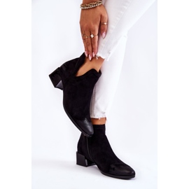 Vinceza Botas Clásicas De Mujer Con Cremallera Negro Ellene 4