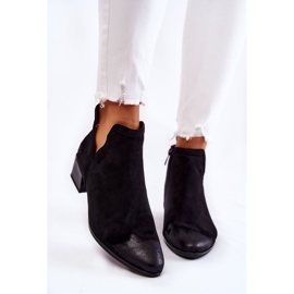 Vinceza Botas Clásicas De Mujer Con Cremallera Negro Ellene 3