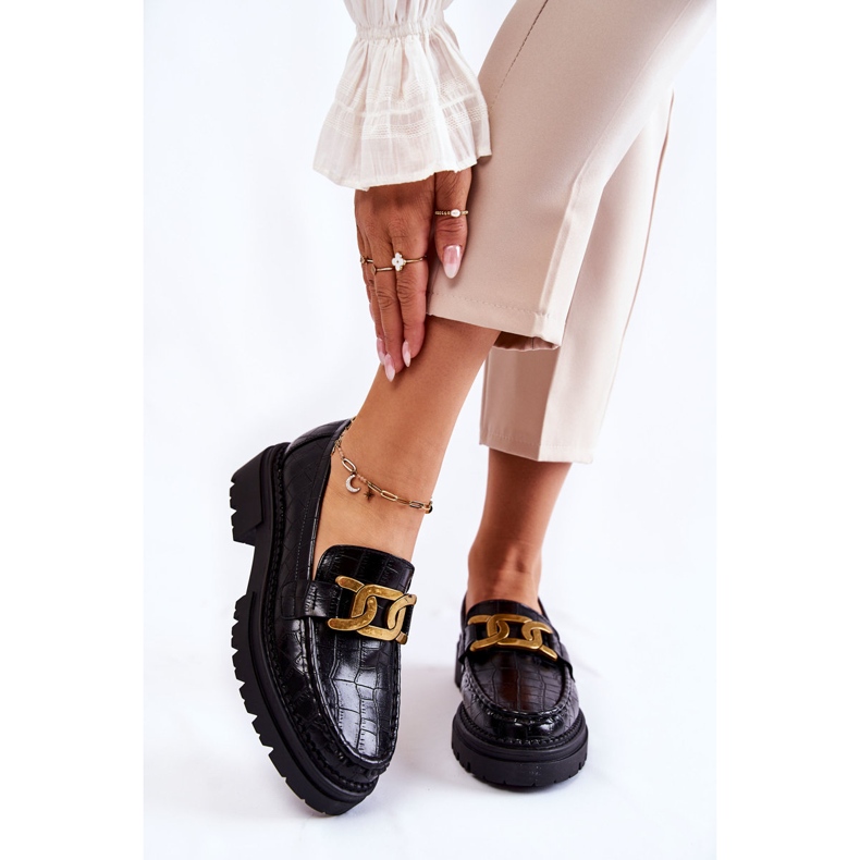 Zapatos de Cuero Mujer La.Fi 210031B-XC Negro 1