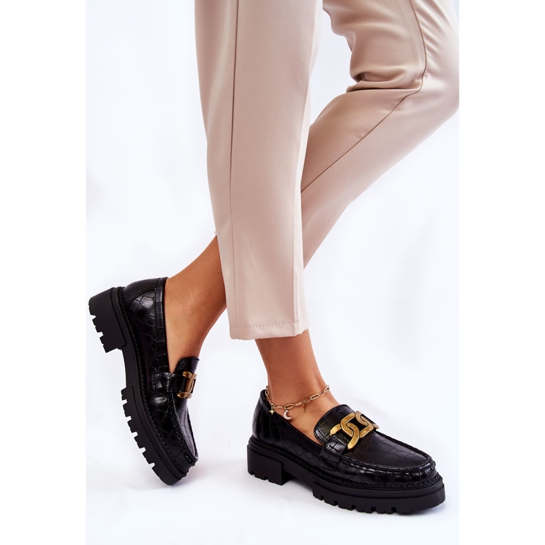 Zapatos de Cuero Mujer La.Fi 210031B-XC Negro 2