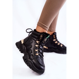 PE1 Botas Calientes De Mujer En La Plataforma Negro Ofelia 2 PE1 Botas Calientes De Mujer En La Plataforma Negro Ofelia 2