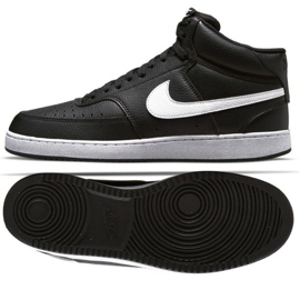 Zapatillas Nike Court Vision Mid Next Nature DN3577 001 negro 1