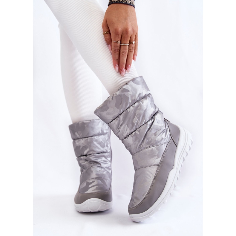 Botas altas de nieve para mujer Big Star KK274600 Gris 1