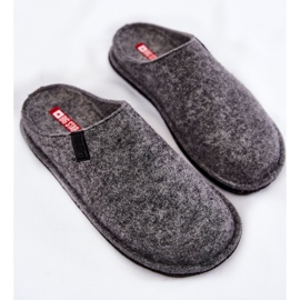 Pantuflas Mujer Classic Fieltro Big Star KK276014 Gris 5