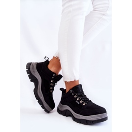 Zapatos Trekking Mujer Memory Foam Big Star KK274364 Negro 3