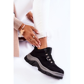 Zapatos Trekking Mujer Memory Foam Big Star KK274364 Negro 7