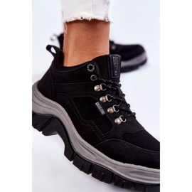 Zapatos Trekking Mujer Memory Foam Big Star KK274364 Negro 4