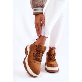 Zapatos Trekking Mujer Trappers Memory Foam Big Star KK274362 Marrón 1 Zapatos Trekking Mujer Trappers Memory Foam Big Star KK274362 Marrón 1