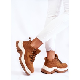 Zapatos Trekking Mujer Trappers Memory Foam Big Star KK274362 Marrón 6