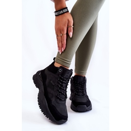 Zapatillas Deportivas Altas Mujer Memory Foam System Big Star KK274356 Negro 2