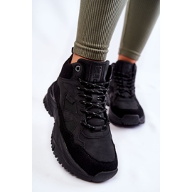 Zapatillas Deportivas Altas Mujer Memory Foam System Big Star KK274356 Negro 3
