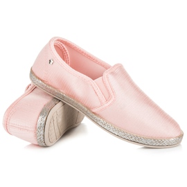 Balada Alpargatas sin cordones rosado 4