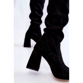 PA2 Botas Kessler de ante negras para mujer negro 5