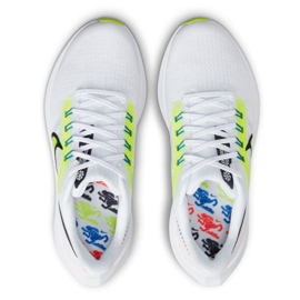 Nike Air Zoom Pegasus 39 Gs Jr DM4015 100 zapatillas de running blanco multicolor 2