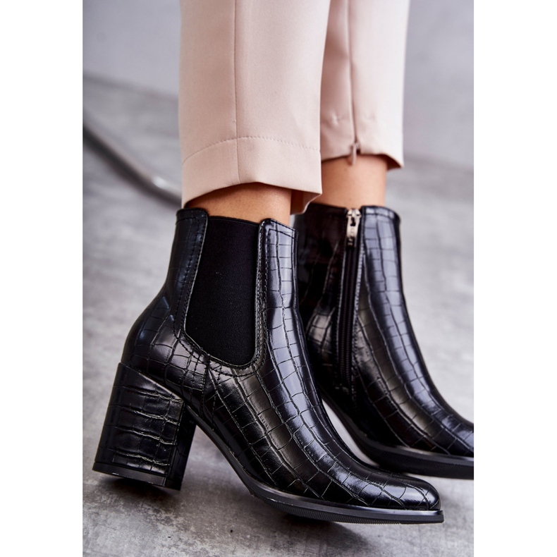 PL4 Botas Piel Serpiente La.Fi 260038B-XC Negro 260038B-XC 5 PL4 Botas Piel Serpiente La.Fi 260038B-XC Negro 260038B-XC 5