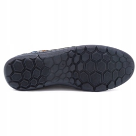 Olivier Zapatos mocasines de hombre 283GT, azul marino 1