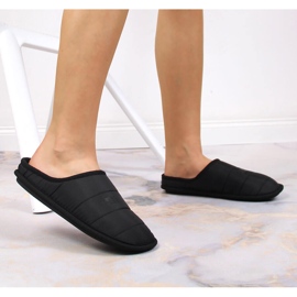 Pantuflas sin cordones con aislamiento Big Star negras KK274602 negro 3