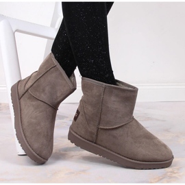 News Botas esquimales de mujer con ante insulado NOVEDADES marrón 1