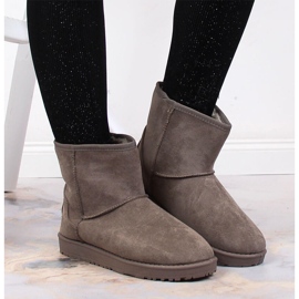 News Botas esquimales de mujer con ante insulado NOVEDADES marrón 2