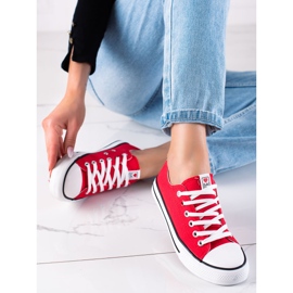 Zapatillas clásicas LA.FI rojo 3