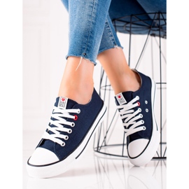 Zapatillas clásicas LA.FI azul 4