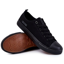Sneakers de Hombre de Material Bajo Big Star KK174007 Negro 2